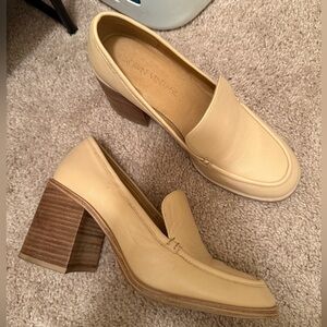 Women's Cream Loafers
